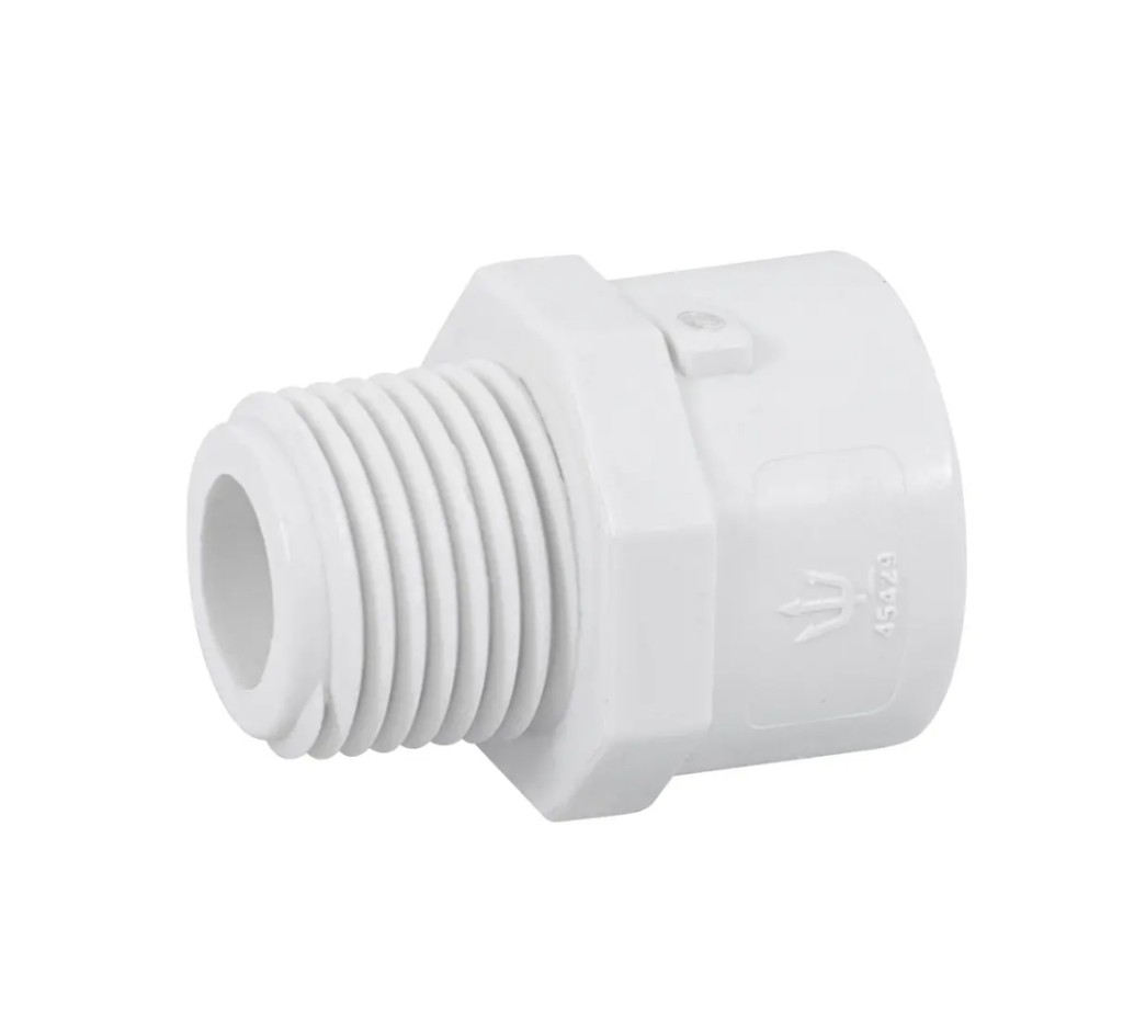 ADAPTADOR MACHO DE PVC DE 1', FOSET