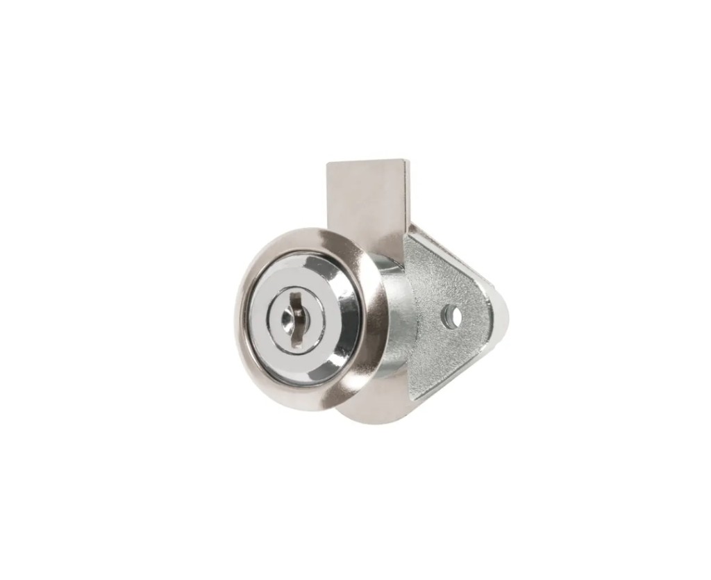 CERRADURA PARA MUEBLE, MODELO 21, CROMO, HERMEX BASIC