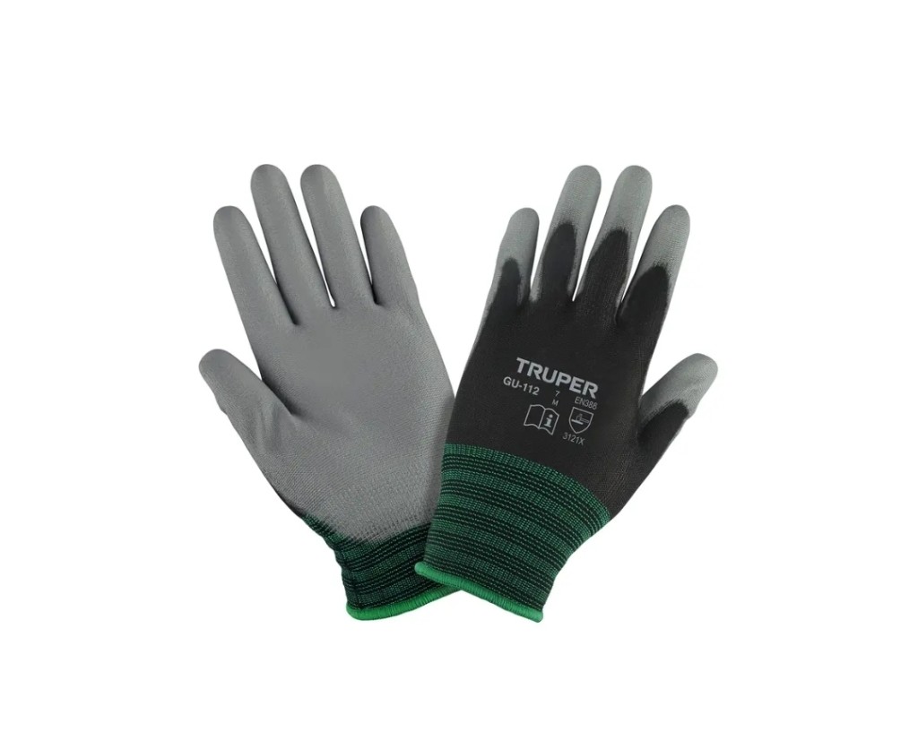GUANTES DE NYLON RECUBIERTOS DE POLIURETANO, G, TRUPER