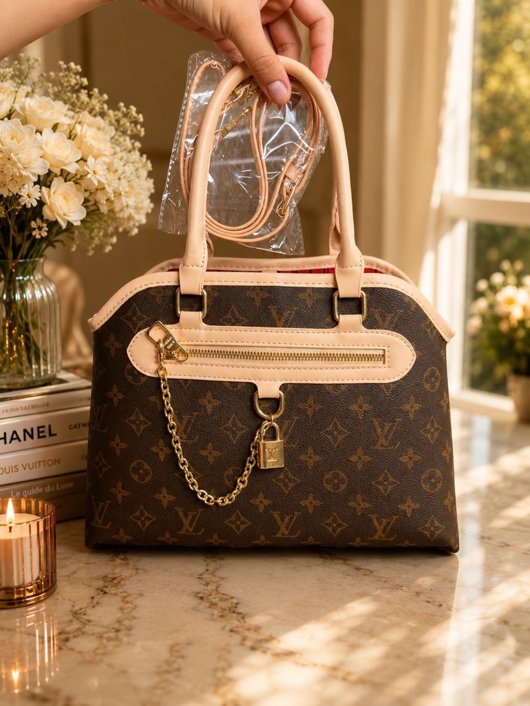 CARTERA LOUIS VUITTON beige