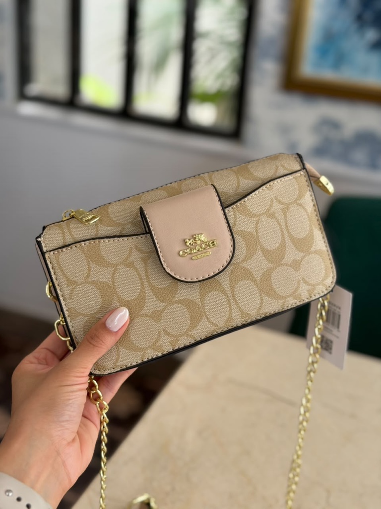 Bolso coach beige
