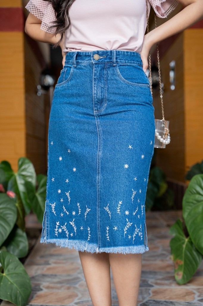 FALDA JARDIN