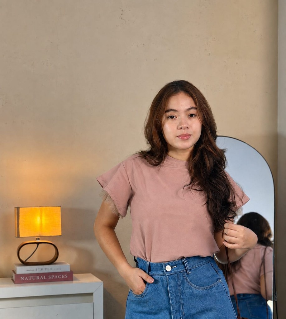 BLUSA BOMBOM PALO ROSA