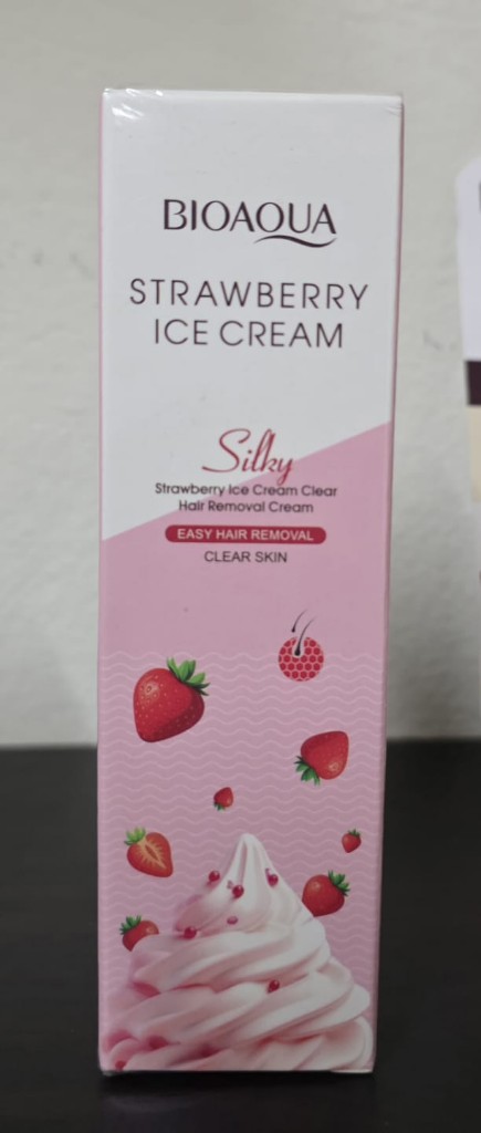 BIOAQUA crema depilatoria fresa