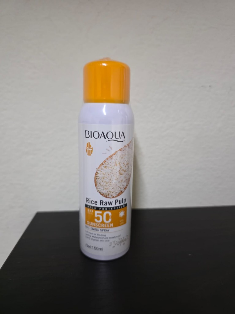 Bioaqua protector solar spray SPF50