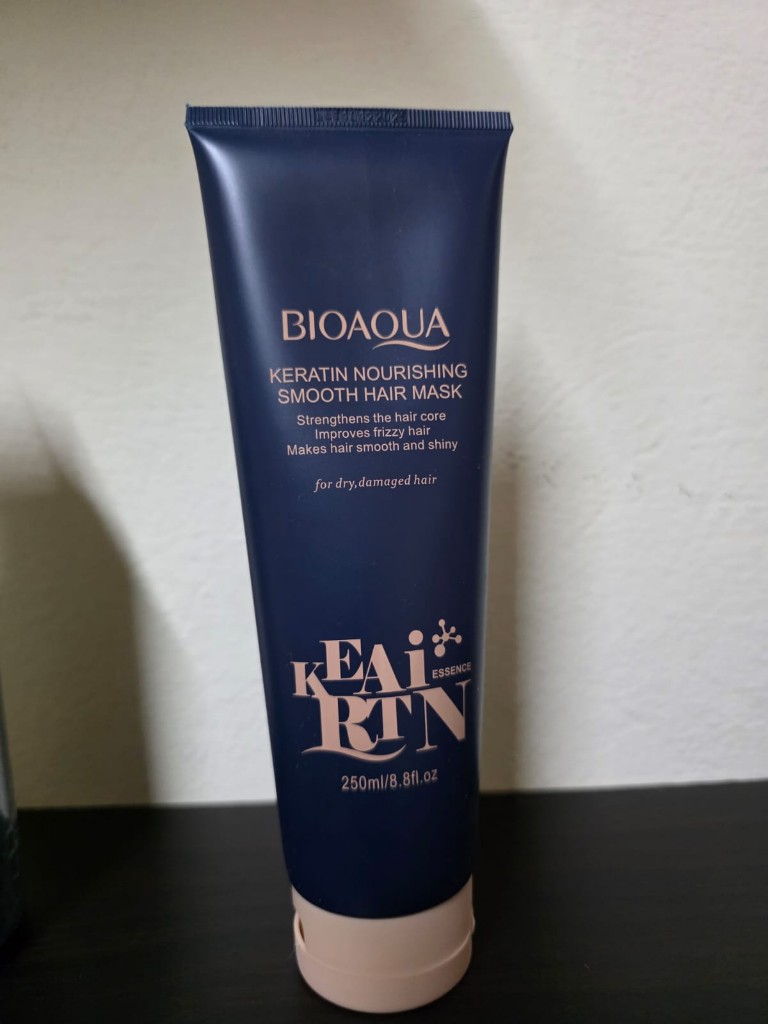 BIOAQUA mascarilla keratina azul