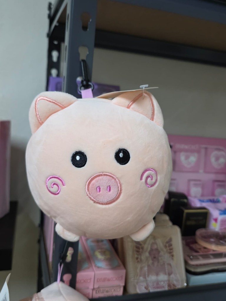 Cerdito peluche rosa