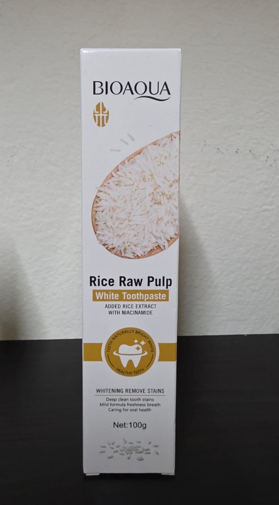 BIOAQUA pasta dental blanca