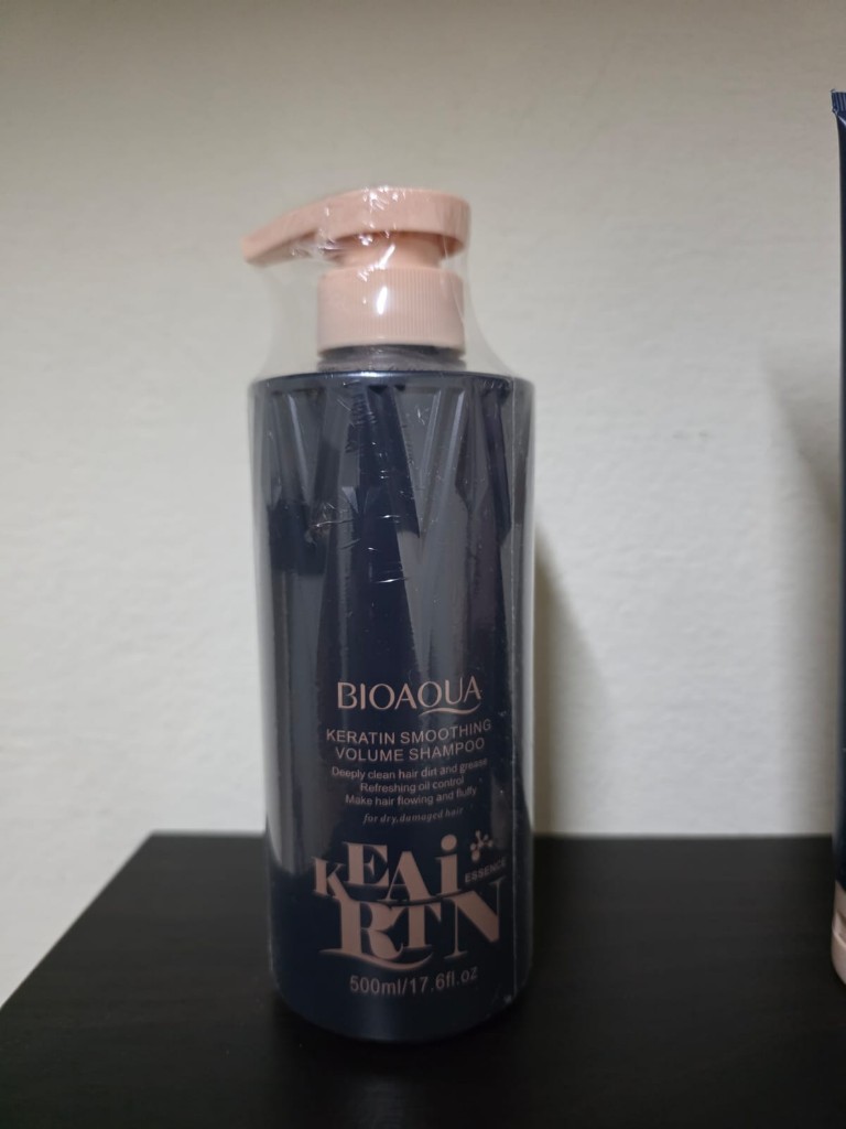 BIOAQUA shampoo keratina