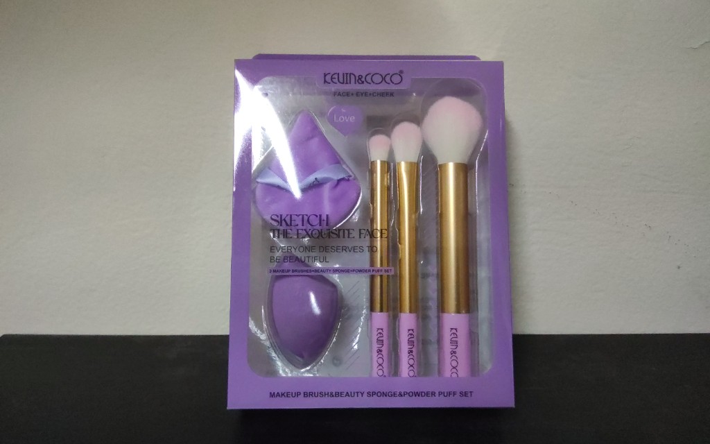 KEVIN&C0CO kit brochas morado