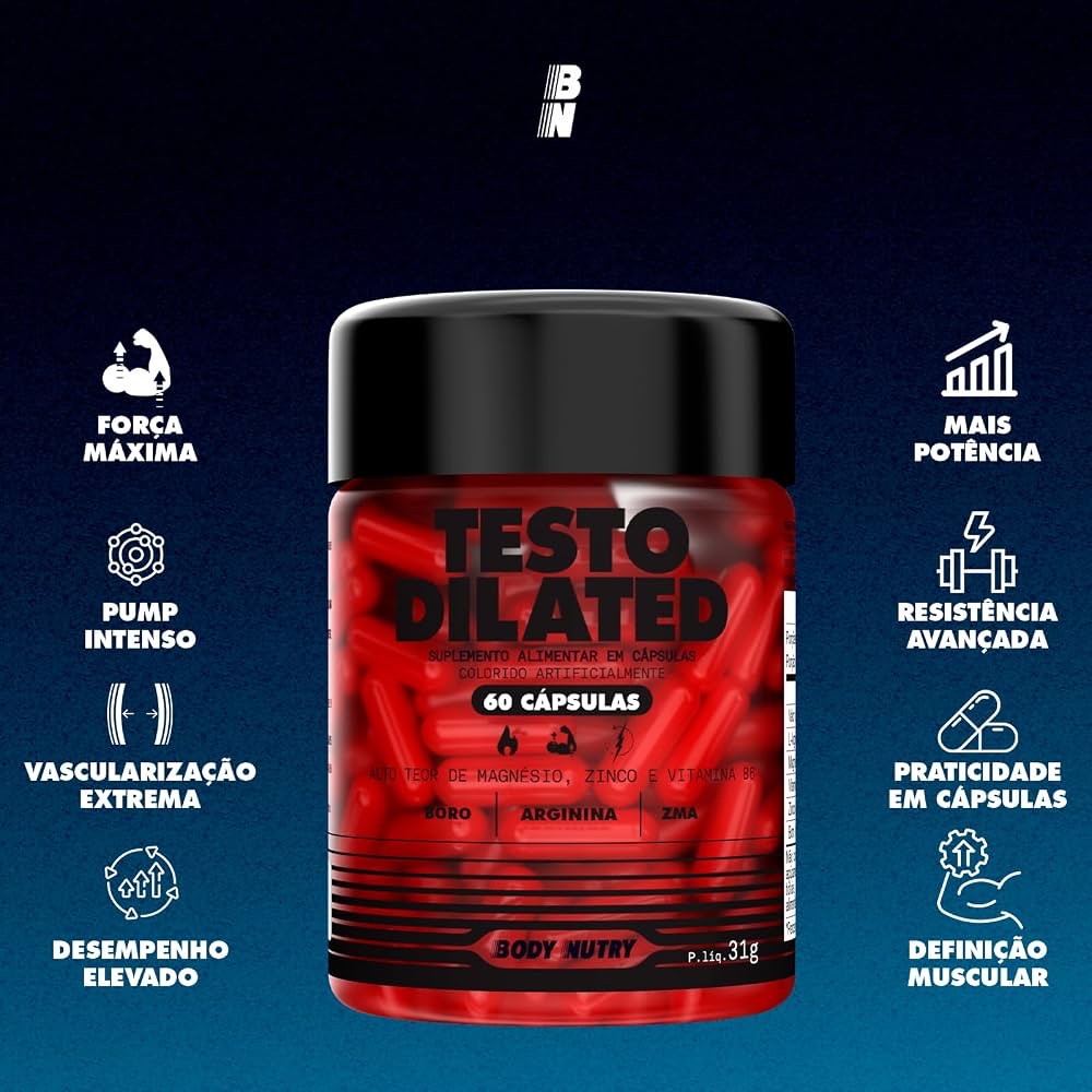 Testo Dilated 60 cápsulas