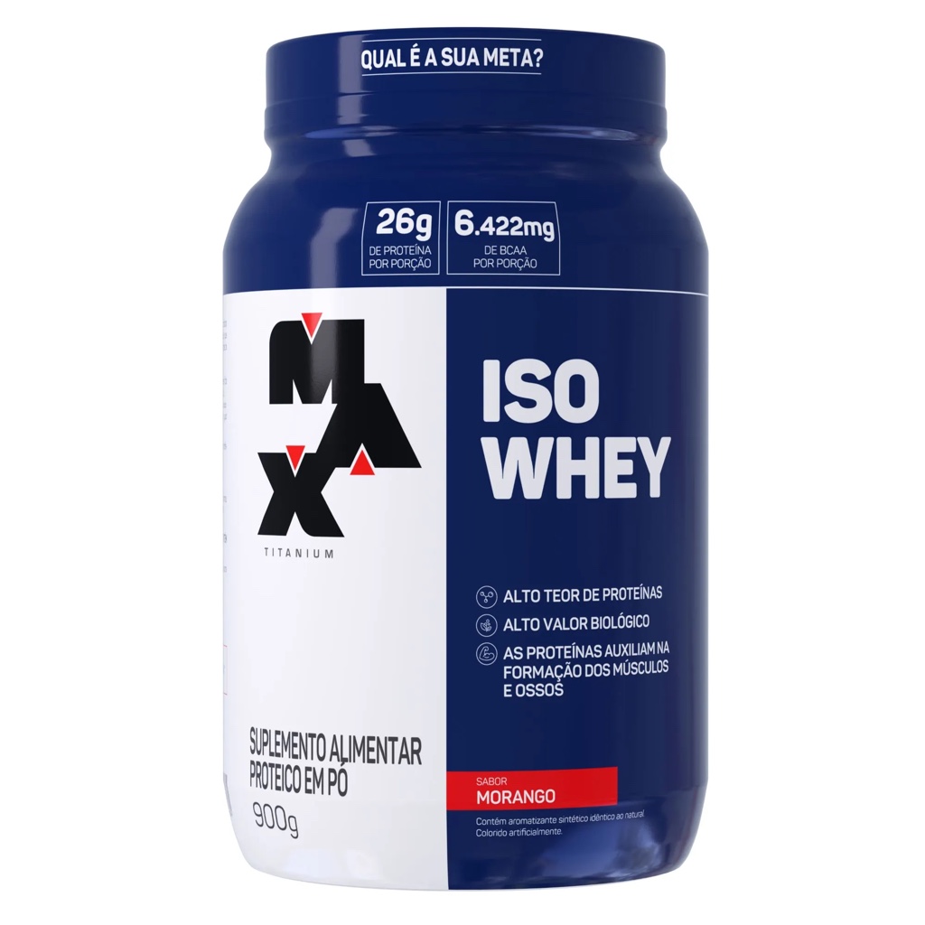 Iso Whey Max Titanium 900g