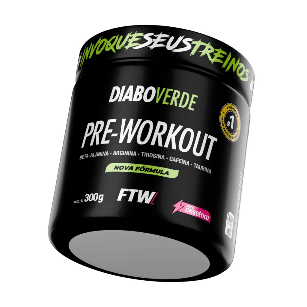 Pré Treino Diabo Verde 300g