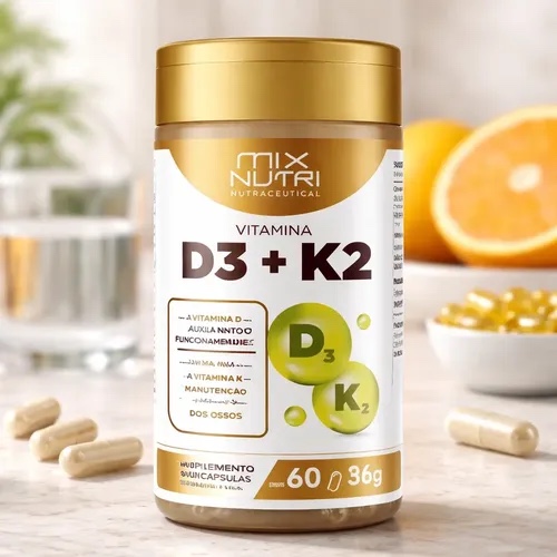 Vitamina D3 + K2 MixNutri