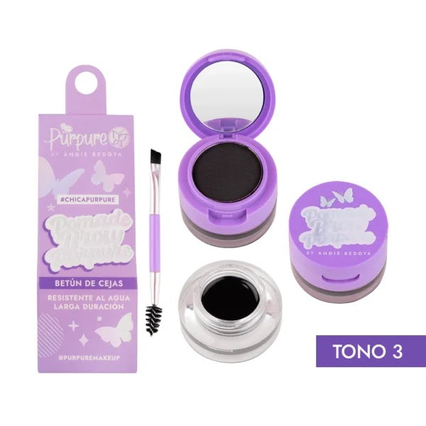 BETUN DE CEJAS DOBLE PURPURE