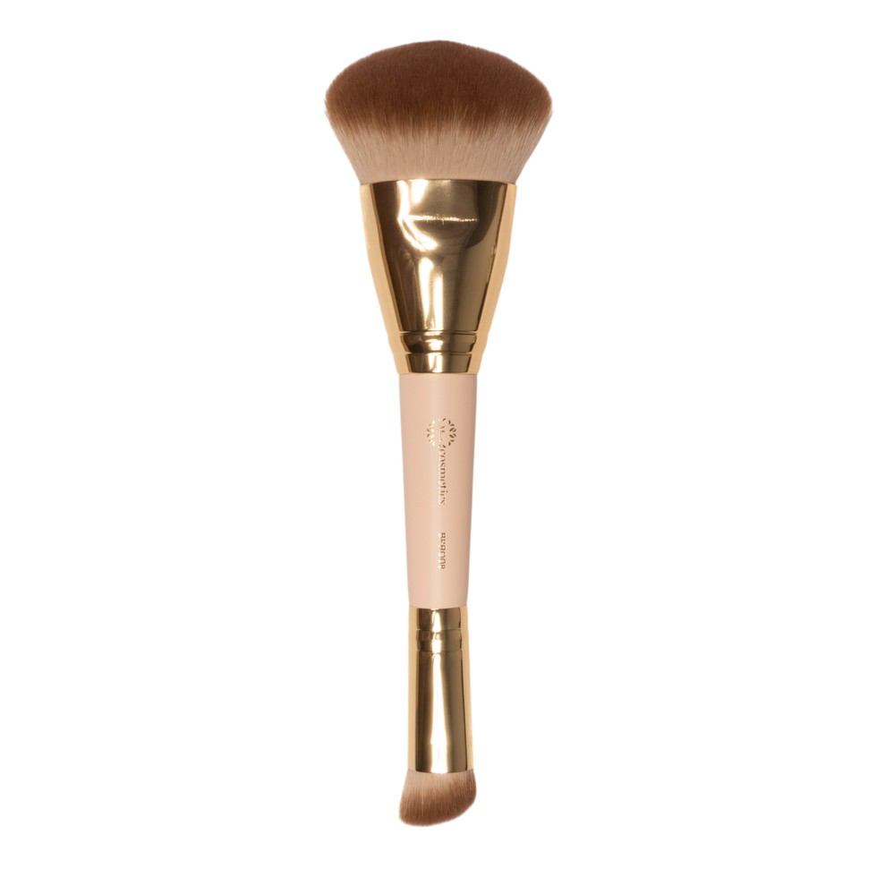 BROCHA DOBLE PARA BASE Y CORRECTOR