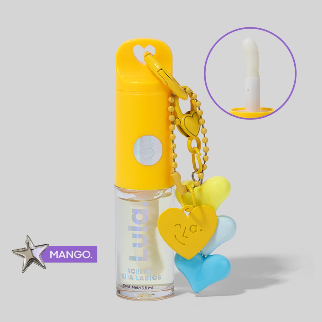 Aceite para labios con charm lula