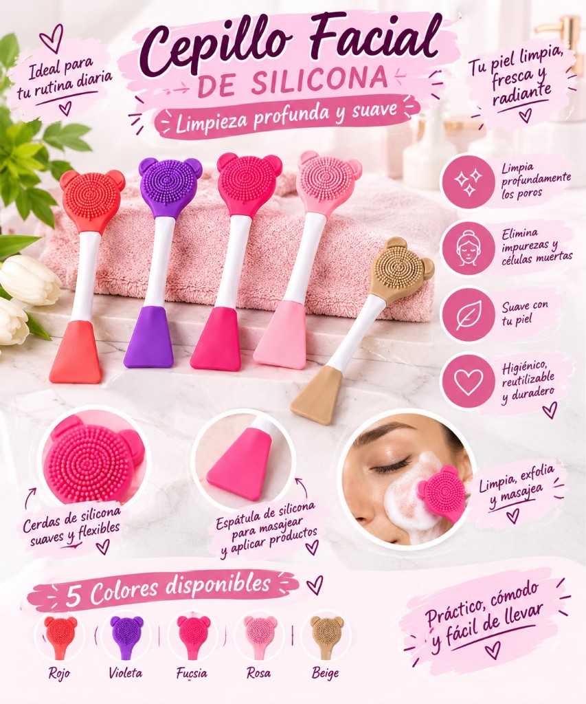 Brocha para mascarillas