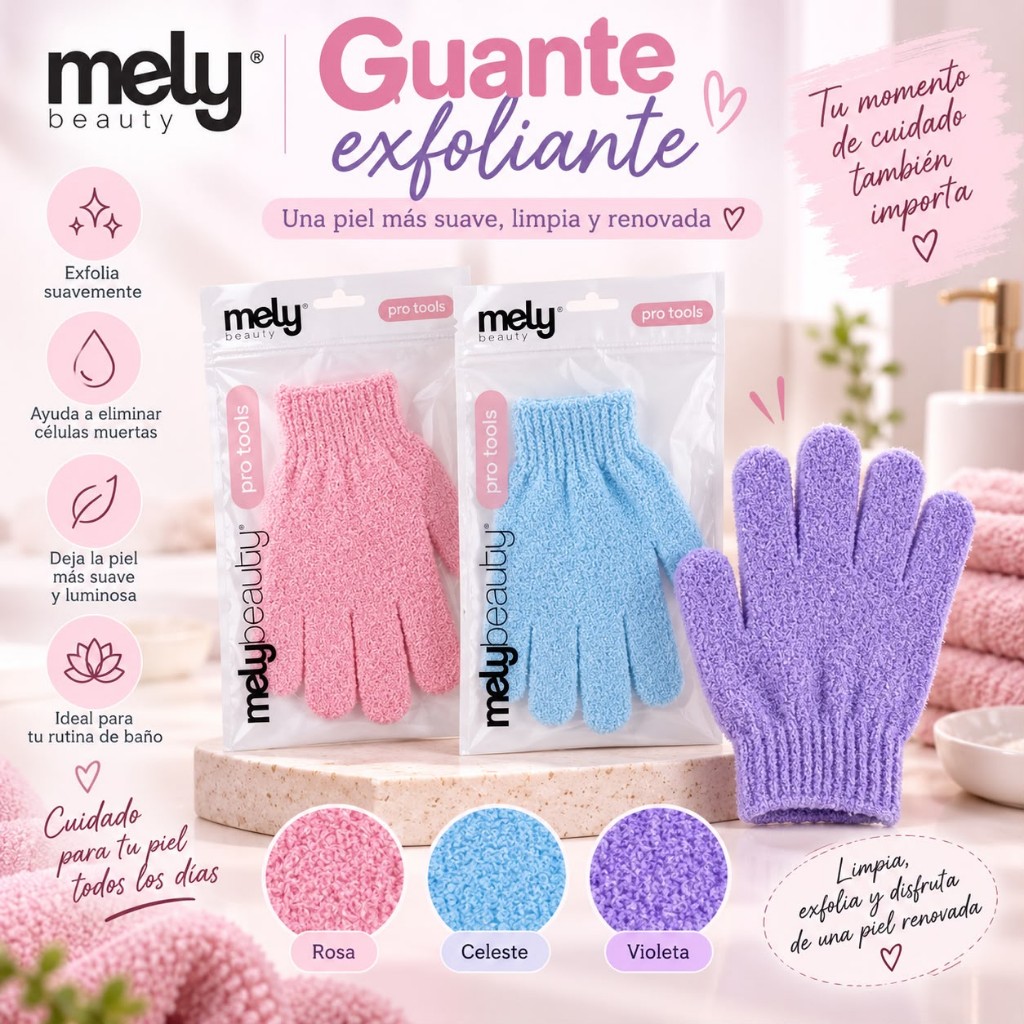 Guante exfoliante
