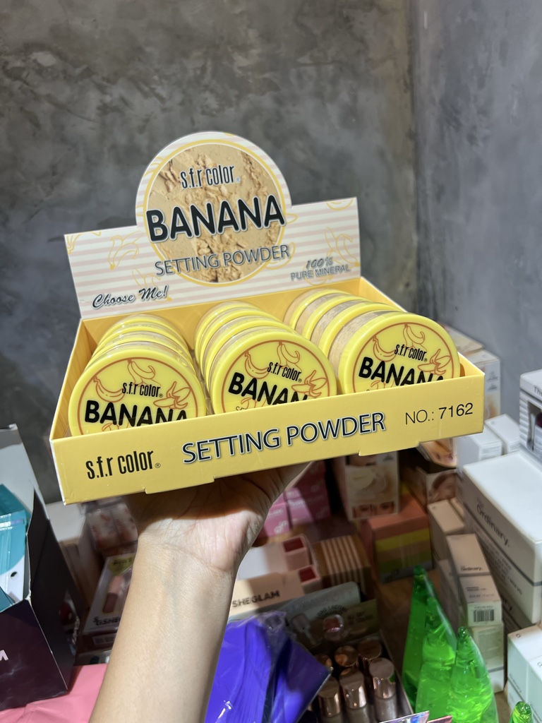 POLVO SUELTO BANANA SFR COLORS