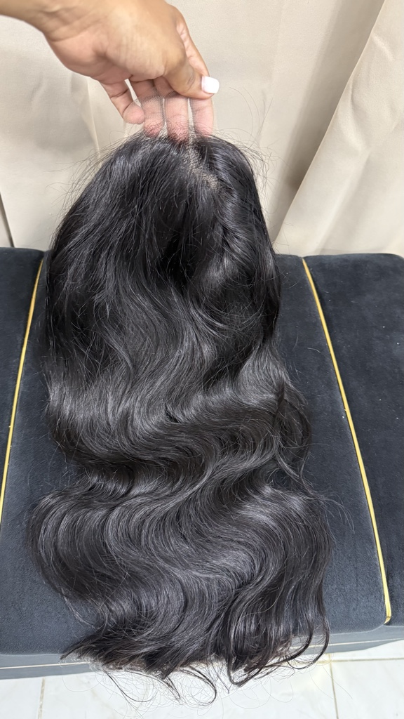 Peluca, frontal 13x4 20 pulgadas Color natural