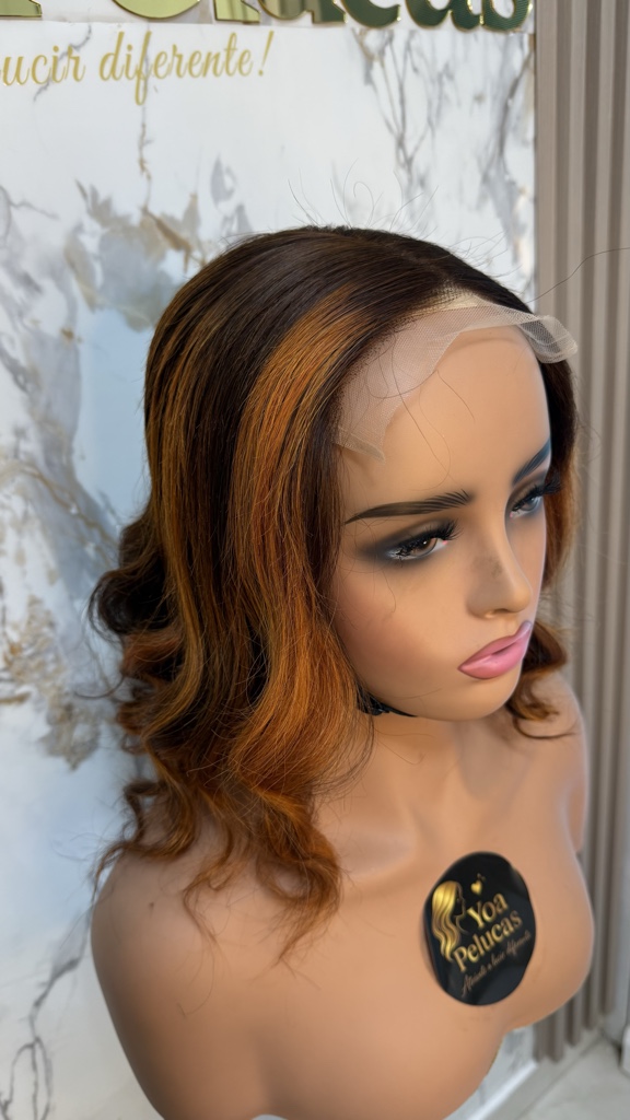 PELUCA LACIA C-4-33 C-12A F-5X5 #14 CORTE BOB