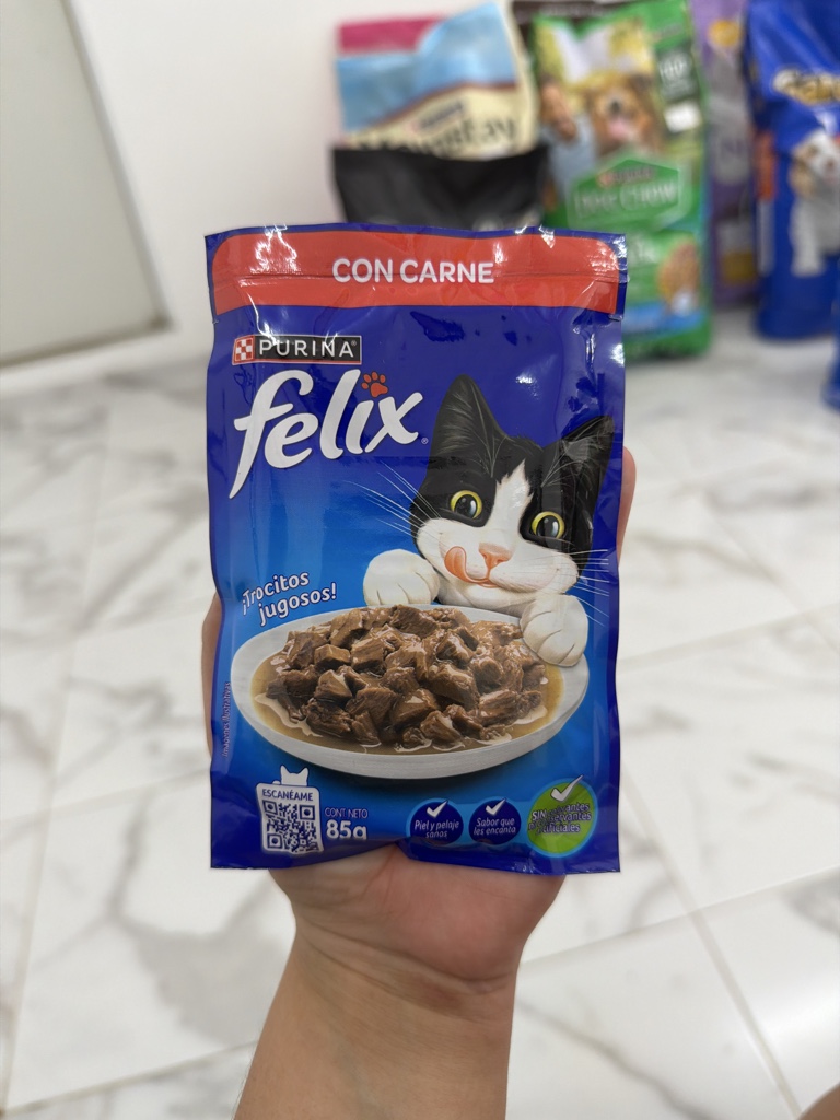 Purina Felix con carne 85g