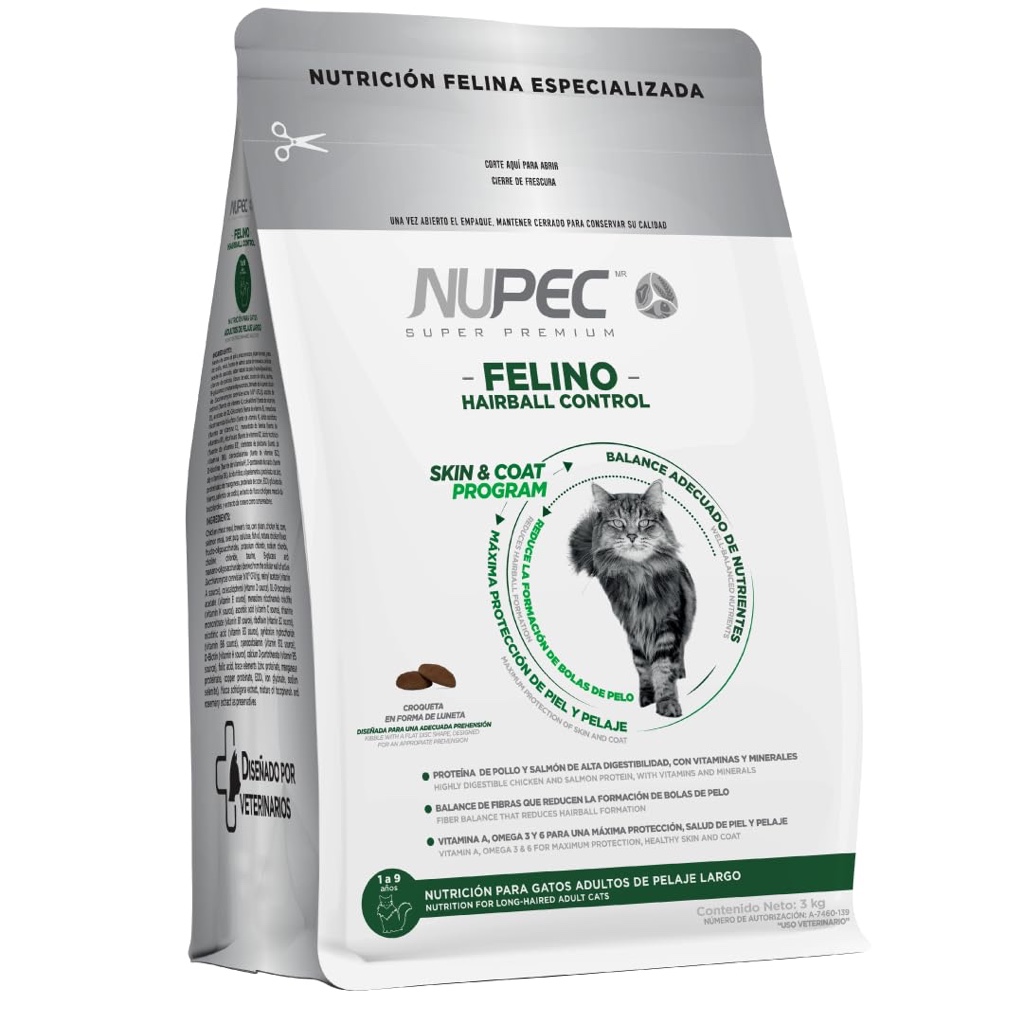 NUPEC Felino hairball (3 kg)