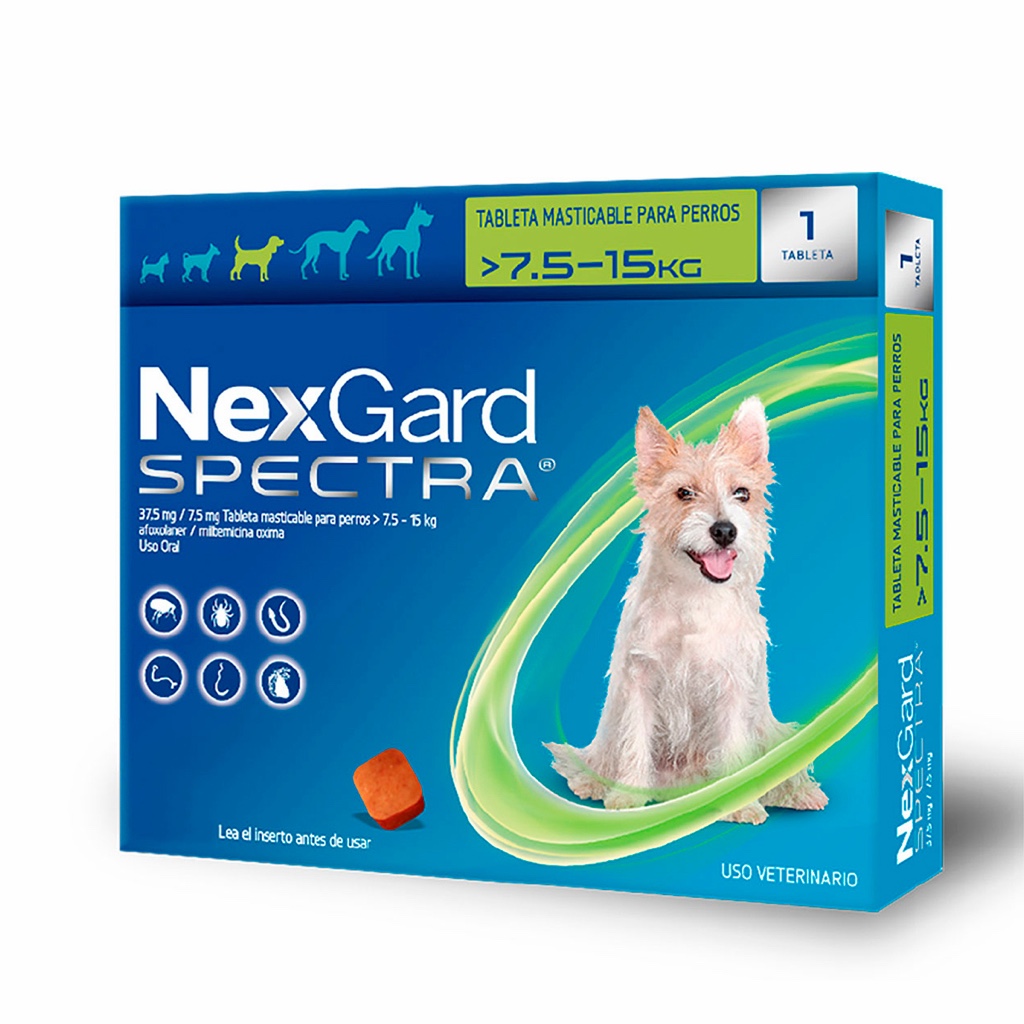 NEXGARD SPECTRA 7.5-15kg