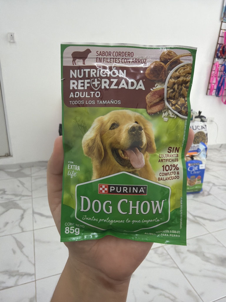 Purina Dog Chow cordero 85g (Sobre)