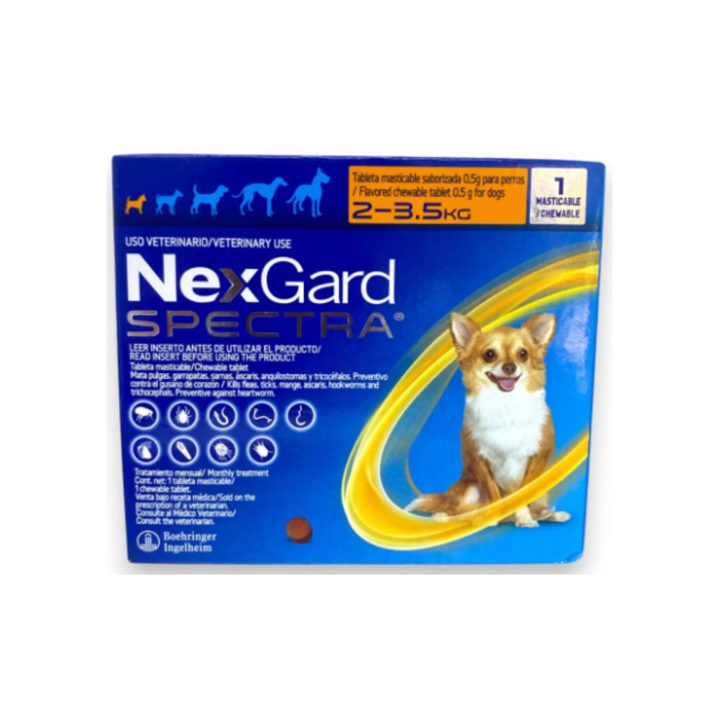 Nexgard Spectra 2-3.5kg