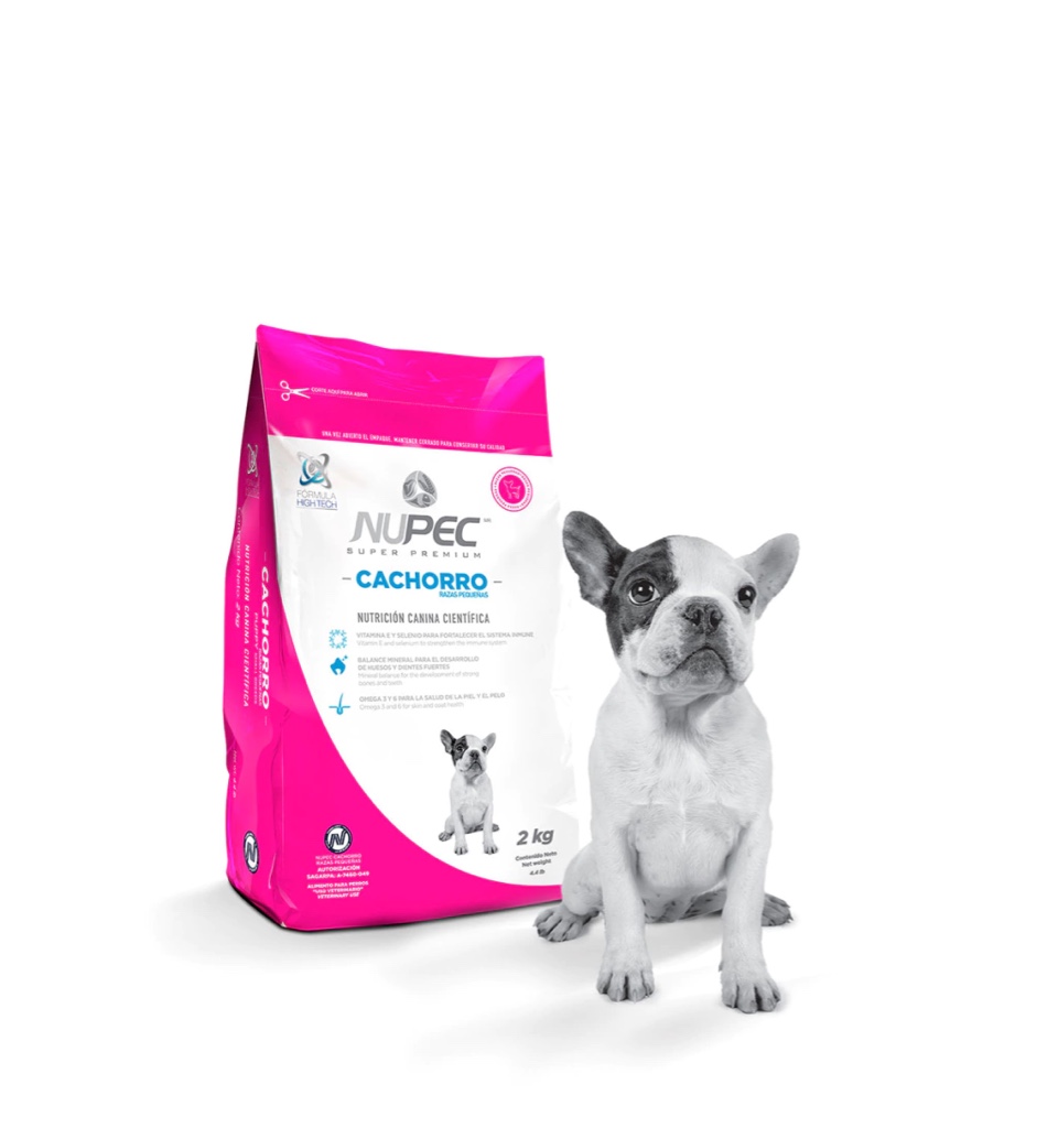 NUPEC Cachorro razas pequeñas (2 kg)
