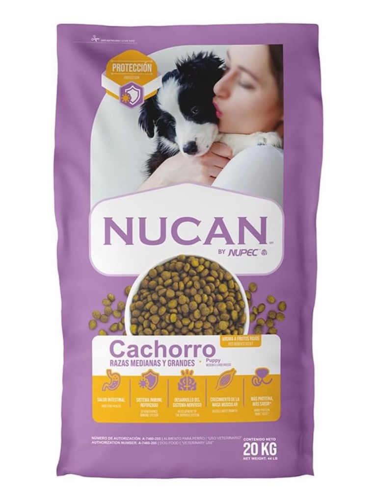 NUCAN Cachorro Medianos y Grandes 1kg
