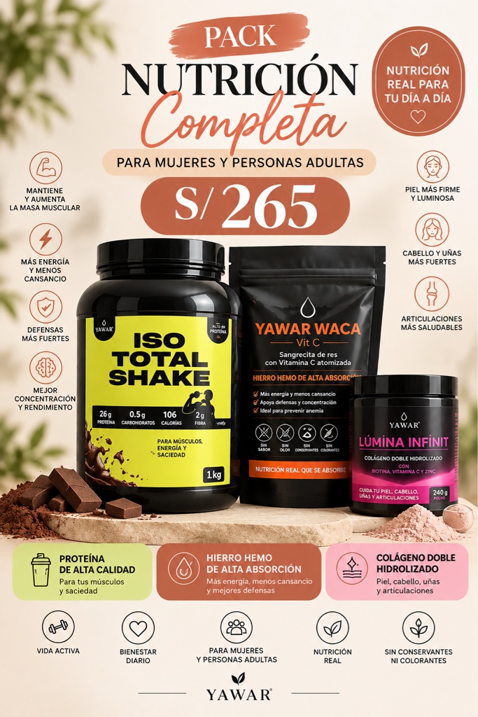 Pack nutrí completa