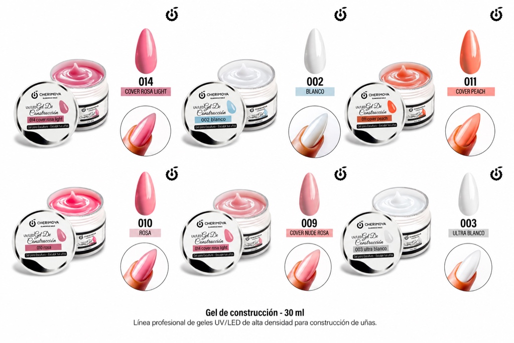 Gel de Construcción UV/LED Cherimoya