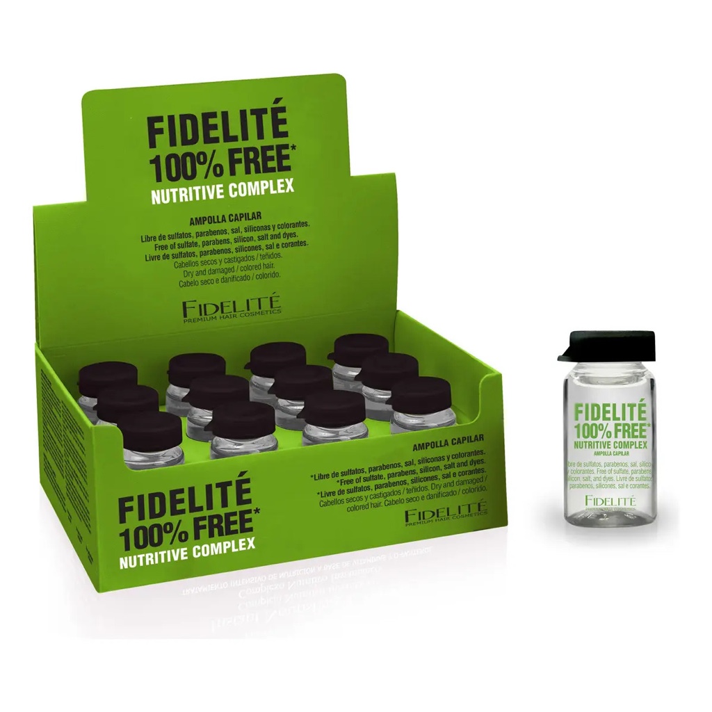 Ampolla Fidelite Free 100% 12 Ud