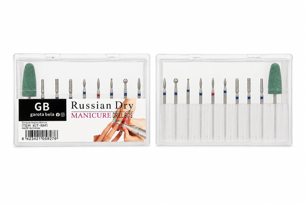Set de brocas (Fresas) Rusian Dry 10Ud