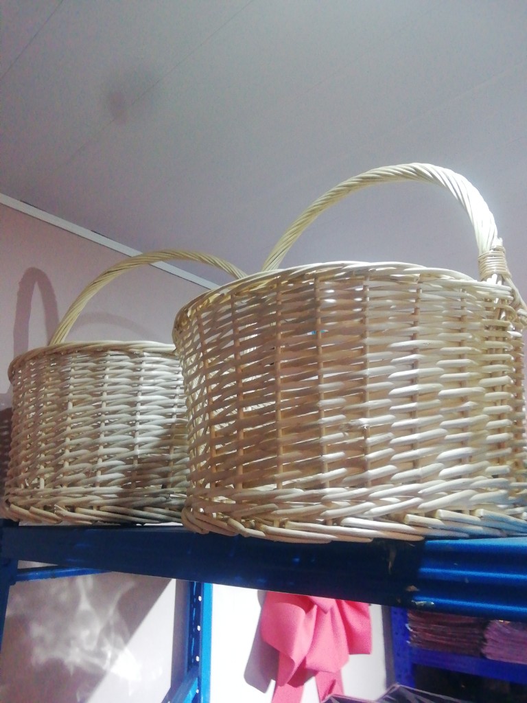 Cestos de mimbre