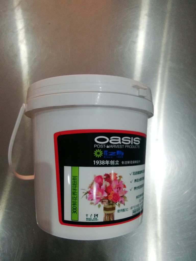 869-Oasis cubeta blanca 300g