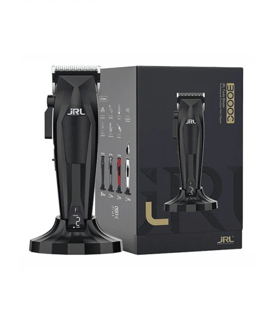 Clipper JRL 3000C Compact Roja se posiciona como una de las mejores opciones del mercado actual, no solo por su llamativo acabado estético, sino por ofrecer prestaciones de primer nivel en un diseño sorprendentemente ligero con tan solo 253grm.  El corazón de esta clipper es su motor brushless de 7.800 RPM, una fuerza imponente que garantiza cortes limpios y fluidos en cualquier tipo de cabello, sin tirones ni pérdidas de potencia.  Esto se complementa a la perfección APEX Fade B