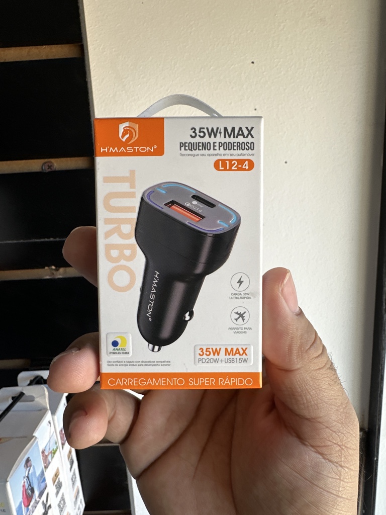 CARREGADOR FONTE H’MASTON 35W MAX L12-4