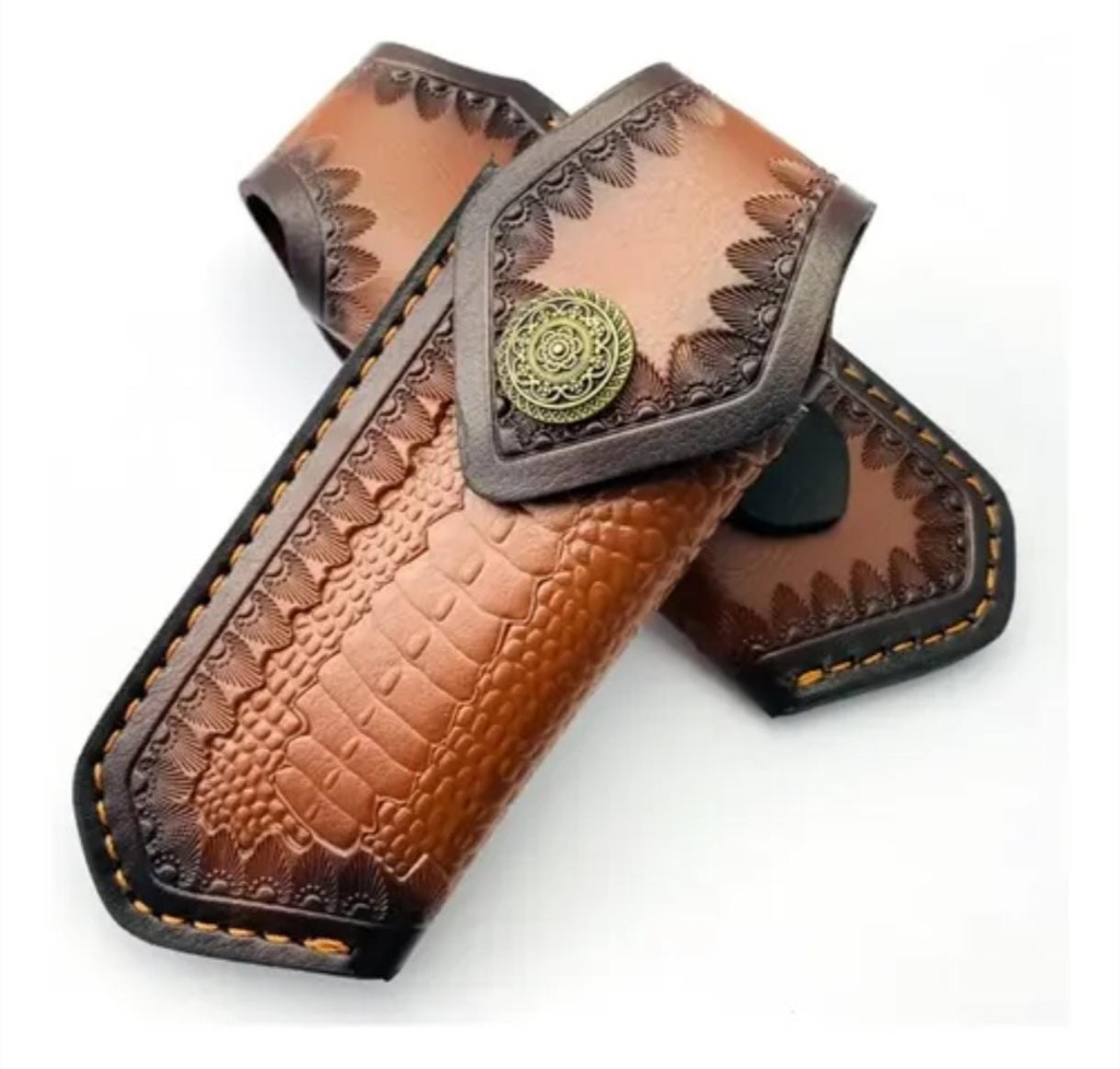 ESTUCHE EN CUERO NAVAJA GRANDE