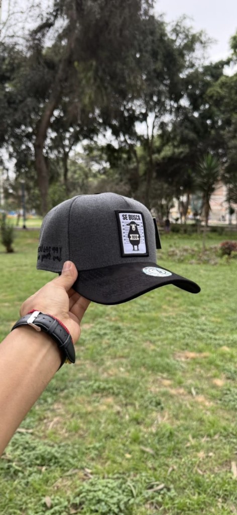 Gorra gris/negro se busca