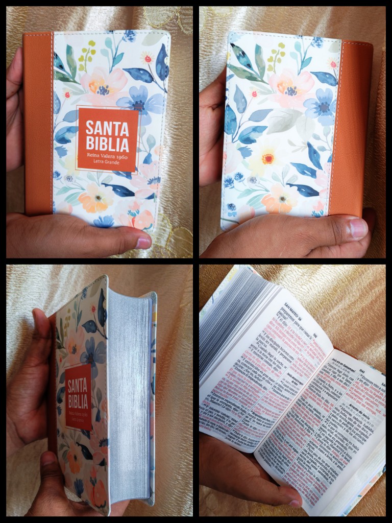 Biblia RVR 1960 Compacta Letra Grande 11 puntos Símil Piel Marrón
