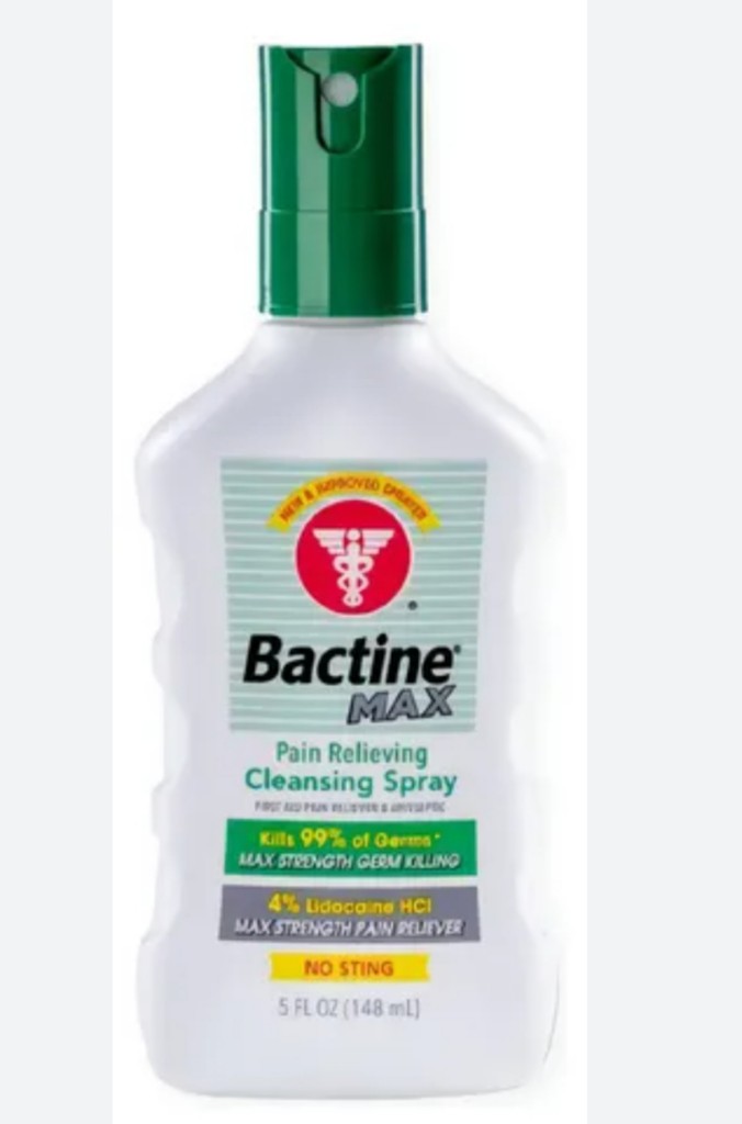 Bactine max spray 5oz