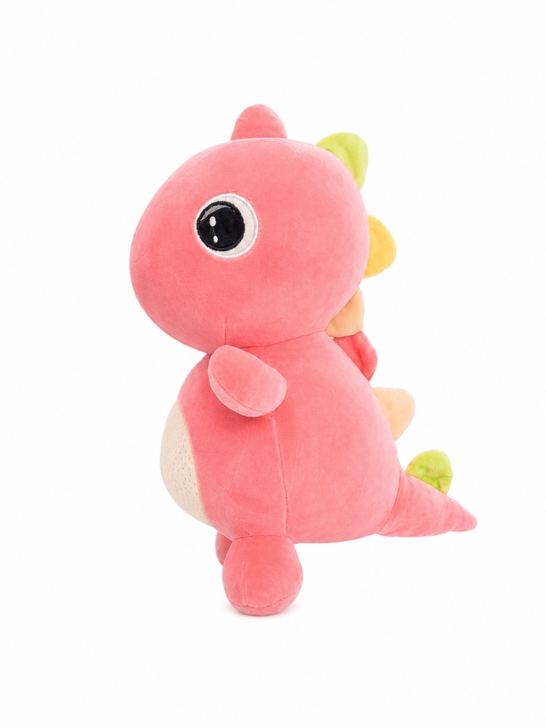 Peluche rosa dinosaurio