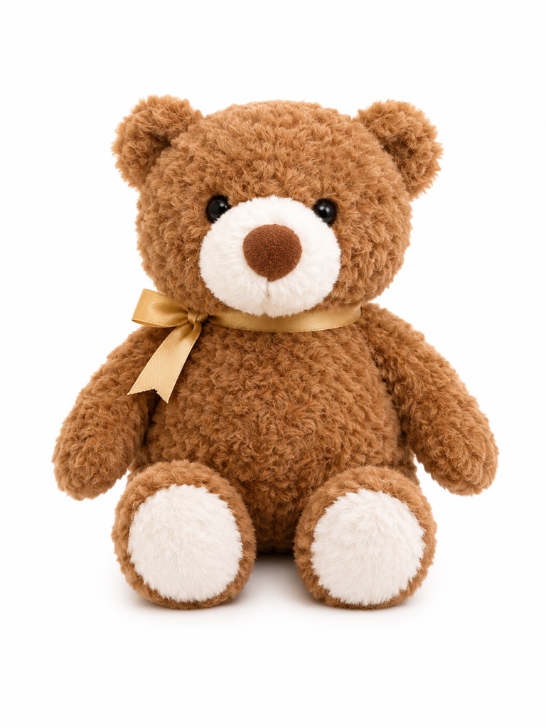 Oso cafe peluche chico