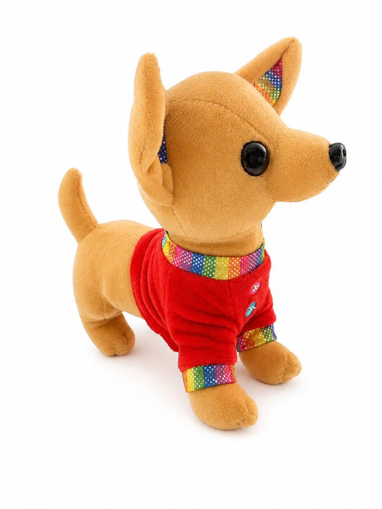 Perrito Chihuahua rojo