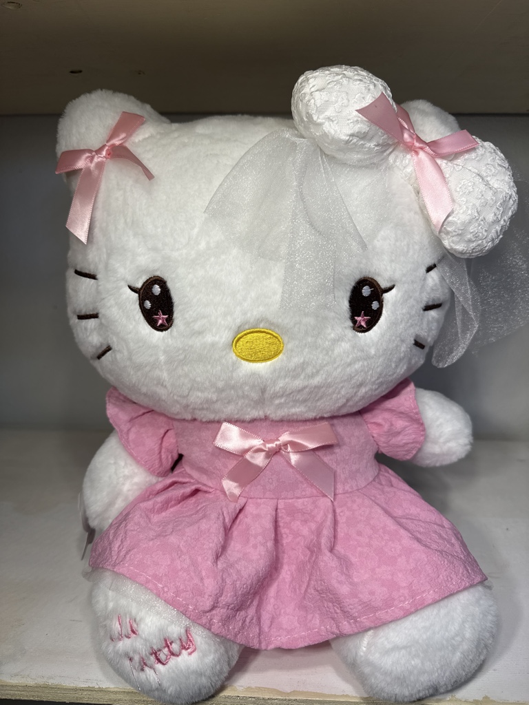 Hello Kitty mediana peluche rosa
