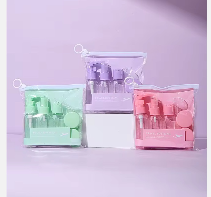 Portable bottles packages of 6 pieces